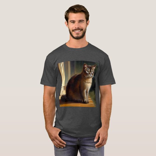 Manx Cat T-shirt (Voorkant volledig)