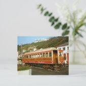 Manx Electric Railway, eiland Man Briefkaart (Staand voorkant)