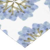 Manx Flora - blauwe hydrangea Tafelkleed (Gekanteld)