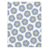 Manx Flora - blauwe hydrangea Tafelkleed (Voorkant)