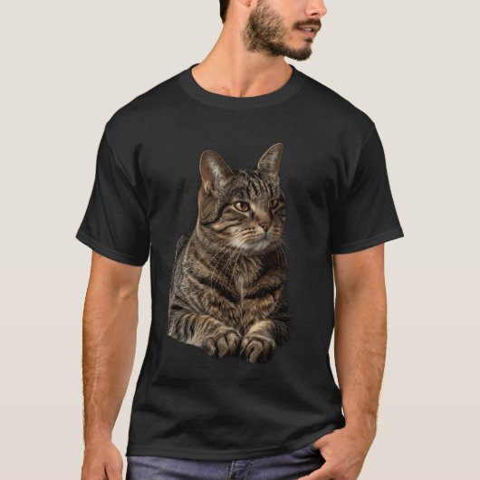 Manx kat t-shirt (Voorkant)