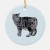 Manx Keramisch Ornament (Voorkant)