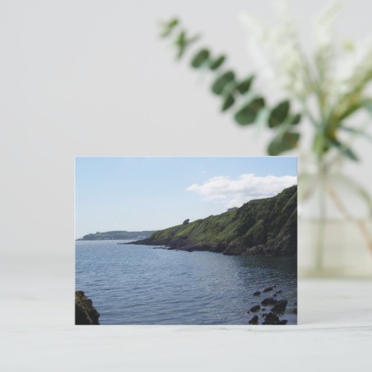 Manx kust briefkaart (Staand voorkant)