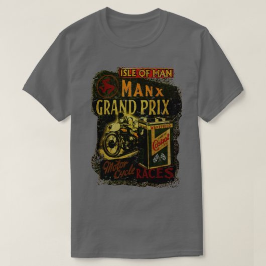 Manx-motorrace Isle Of Man tt T-shirt (Design voorkant)