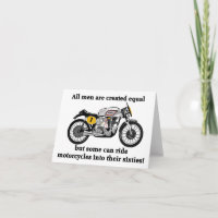 Manx Norton "Old biker" Motorfiets