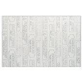 Manx Road Signs Stof (Fat Quarter)