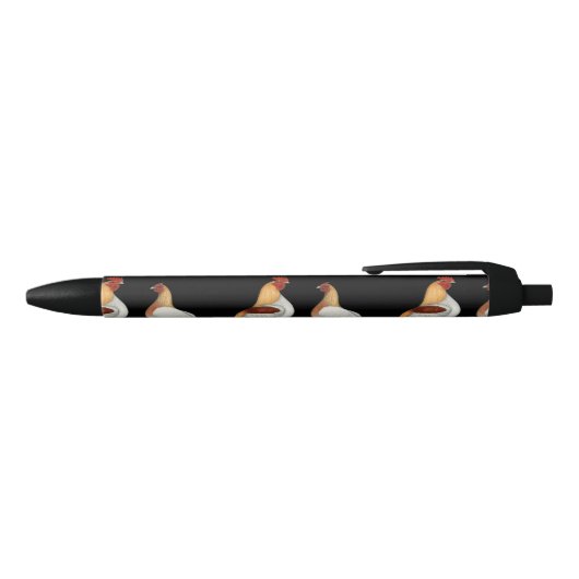 Manx Rumpies Zwarte Inkt Pen (Bovenkant)