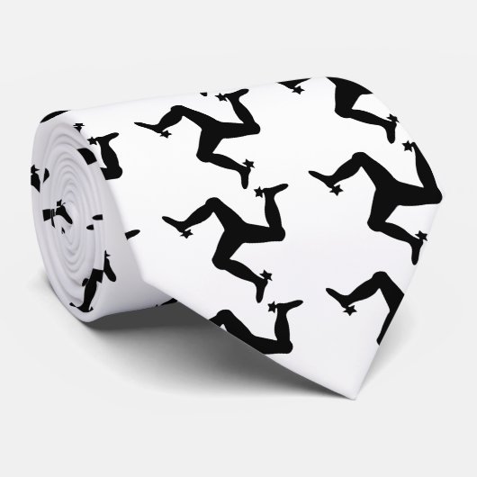 Manx Triskelion Stropdas (Opgerold)