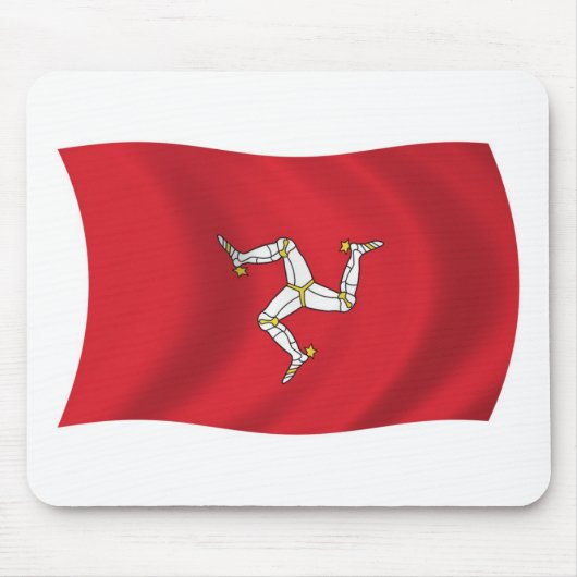 Manx-vlag Muismat (Voorkant)