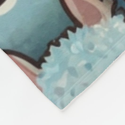 Many Alpaca Llama Fleece Deken (Hoek)