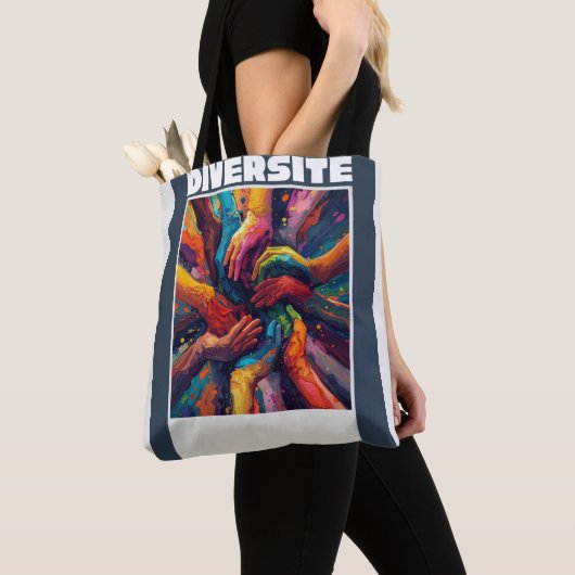Many Hands, One Future – Diversité Tote Bag (Dichtbij)
