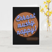 Many Happy Returns funny anagram Kaart (Gele Bloem)