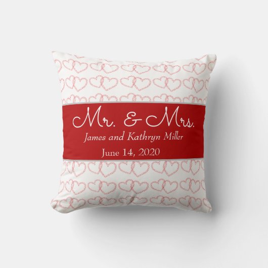 Many Hearts Keepsake Kussen (Voorkant)