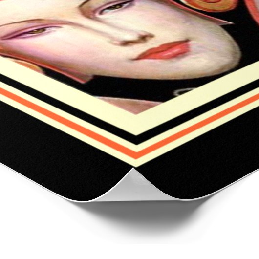 "Many Masks" W.T. Benda Deco Print 16 x 20 (Hoek)