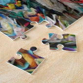 many paper cranes legpuzzel (Zijkant)