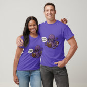 Many Tasks One Brain Octopus T-shirt (Unisex)