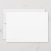 "Many Thanks" Celtic Thank You Card Bedankkaart (Achterkant)