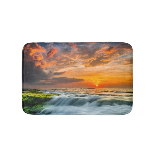 Manyar Beach op zonsopgang Badmat (Voorkant)