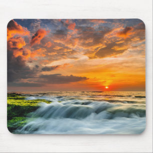 Manyar Beach op zonsopgang Muismat
