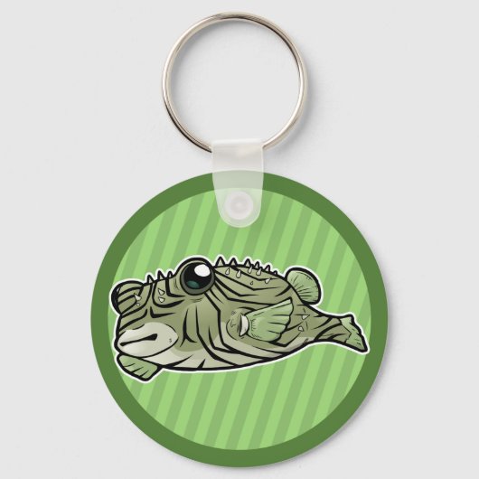 Manystriped Blowfish Sleutelhanger (Voorkant)