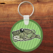 Manystriped Blowfish Sleutelhanger (Voorkant)