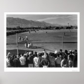 Manzanar Ansel Adams Baseball 1943 Poster (Voorkant)