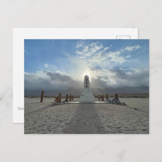 manzanar briefkaart (Voorkant / Achterkant)