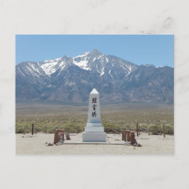 Manzanar Monument Briefkaart