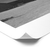 Manzanar Street Scene, Clouds 1943 Poster (Hoek)