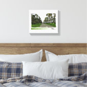 Manzanilla Stretch, Trinidad Canvas Afdruk (Insitu (Slaapkamer))