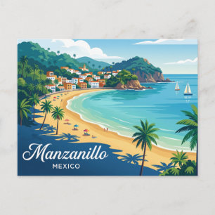 Manzanillo Mexico Briefkaart