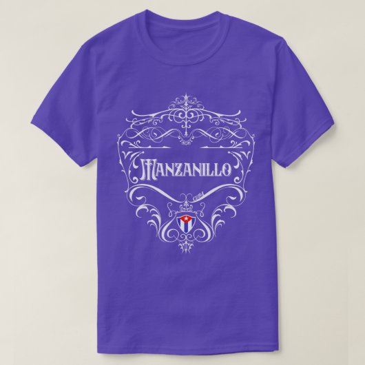 Manzanillo  ontwerp 1 t-shirt (Design voorkant)