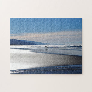 Manzanita Beach - Surfen in Oregon Legpuzzel