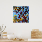 Manzanita in het najaar poster (Keuken)