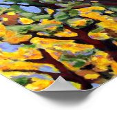 Manzanita in het najaar poster (Hoek)