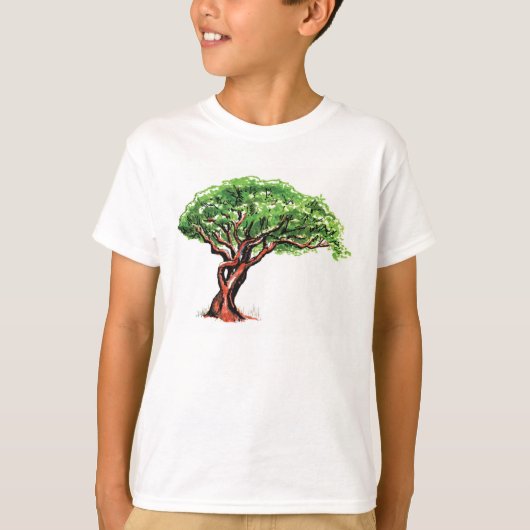 Manzanita Montessori T-shirt - kinder (Voorkant)