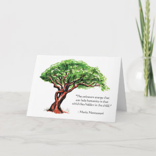 Manzanita Note Card Kaart