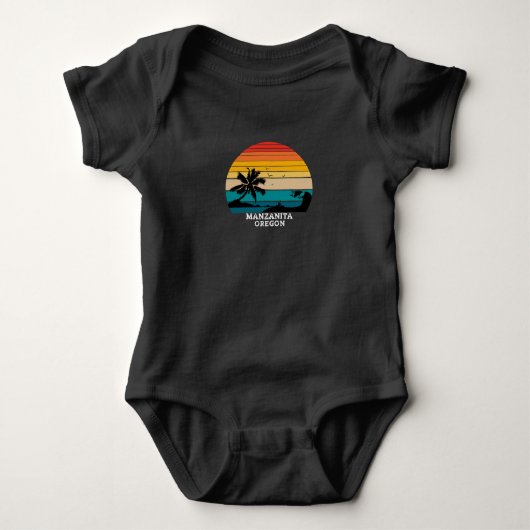 Manzanita Oregon Beaches Romper (Voorkant)