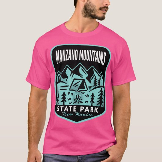 Manzano Mountains State Park New Mexico Actief T-shirt (Voorkant)