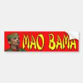 Mao Bama (Afbeelding) Bumpersticker (Voorkant)