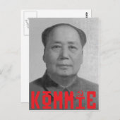mao briefkaart (Voorkant / Achterkant)