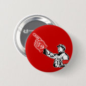 Mao - Het communisme is #1 Ronde Button 5,7 Cm (Voorkant /achterkant)