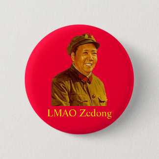 mao, LMAO Zedong Ronde Button 5,7 Cm