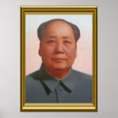 mao portret poster (Voorkant)