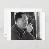 mao tse tung briefkaart (Voorkant / Achterkant)