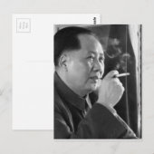 mao tse tung briefkaart (Voorkant / Achterkant)
