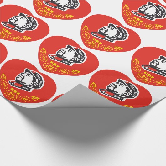 MAO TSE TUNG CADEAUPAPIER (Hoek)