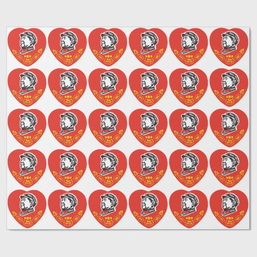 MAO TSE TUNG CADEAUPAPIER (Vlak)