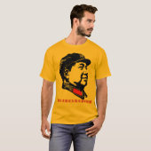 MAO TSE TUNG MAO ZEDONG T-SHIRT (Voorkant volledig)