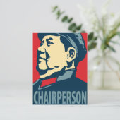 Mao Tse-Tung - voorzitter: OHP Briefkaart (Staand voorkant)